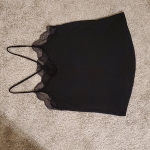 Shein lace spaghetti strap top NWOT